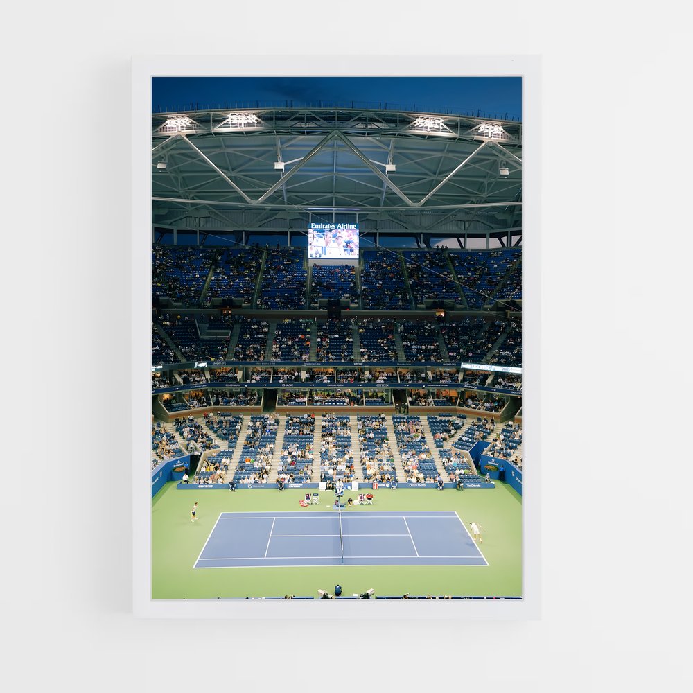 Poster open de tennis (vue 3)